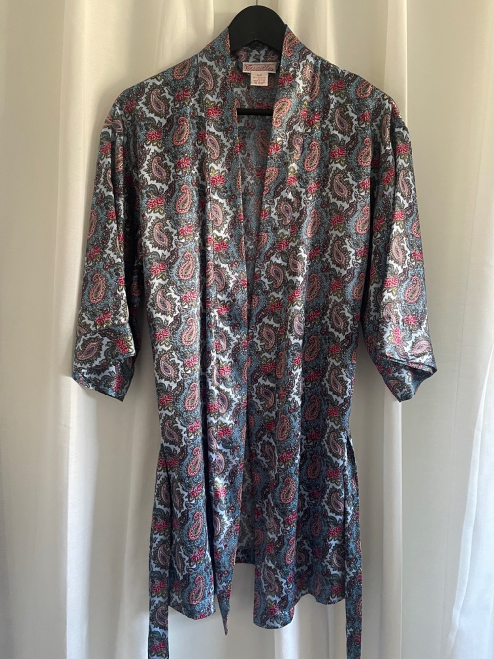 Vintage Versailles Paisley Kimono Robe